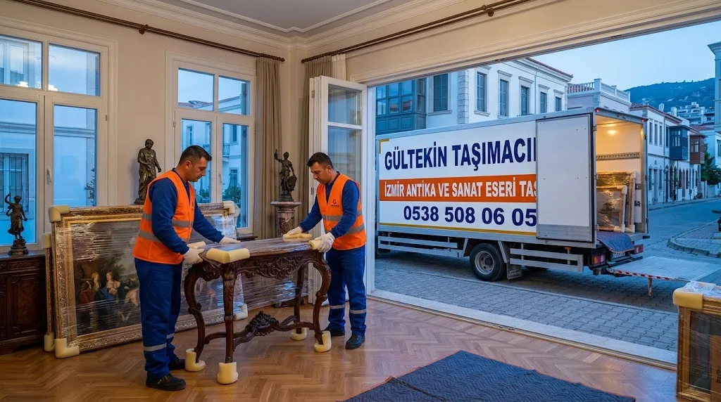 Antika ve sanat eseri taşıma için özel ambalaj