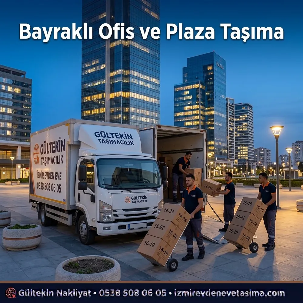 Bayraklı ofis ve plaza taşıma – Gültekin Taşımacılık